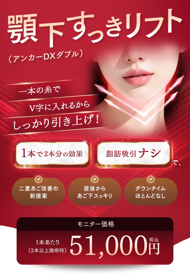 顎下すっきリフト（アンカーDXダブル）