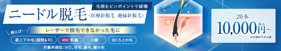 ニードル脱毛