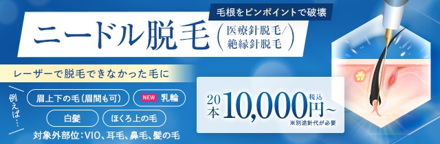 ニードル脱毛