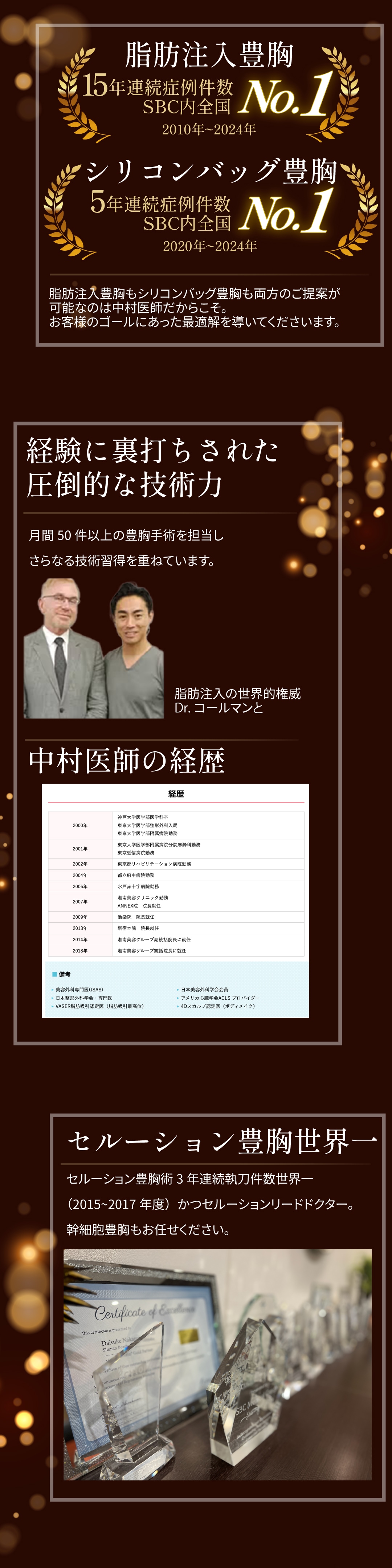 選ばれる理由