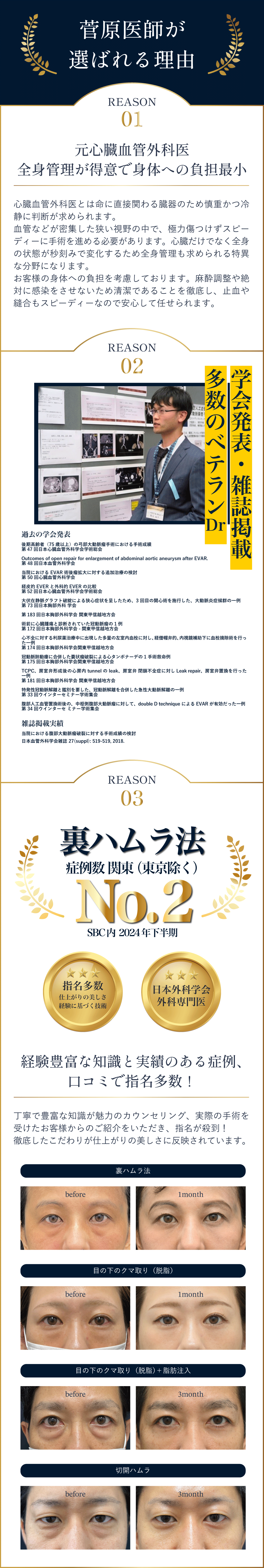選ばれる理由