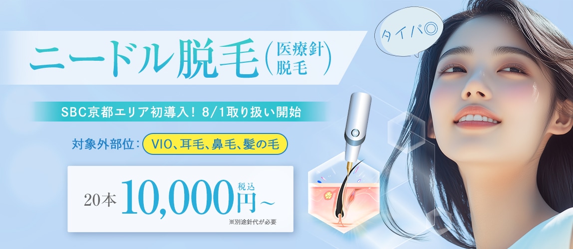 ニードル脱毛(医療針脱毛/絶縁針脱毛)