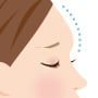 おでこ