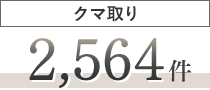 クマ取り症例数
