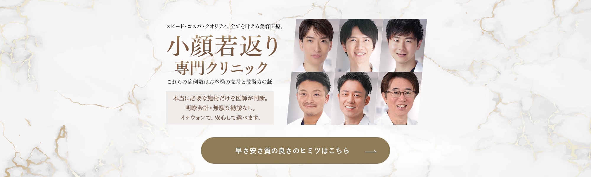 これらの症例数はお客様の指示と技術力の証