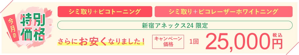 今月のキャンペーン