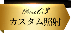 Point. 03 新登場