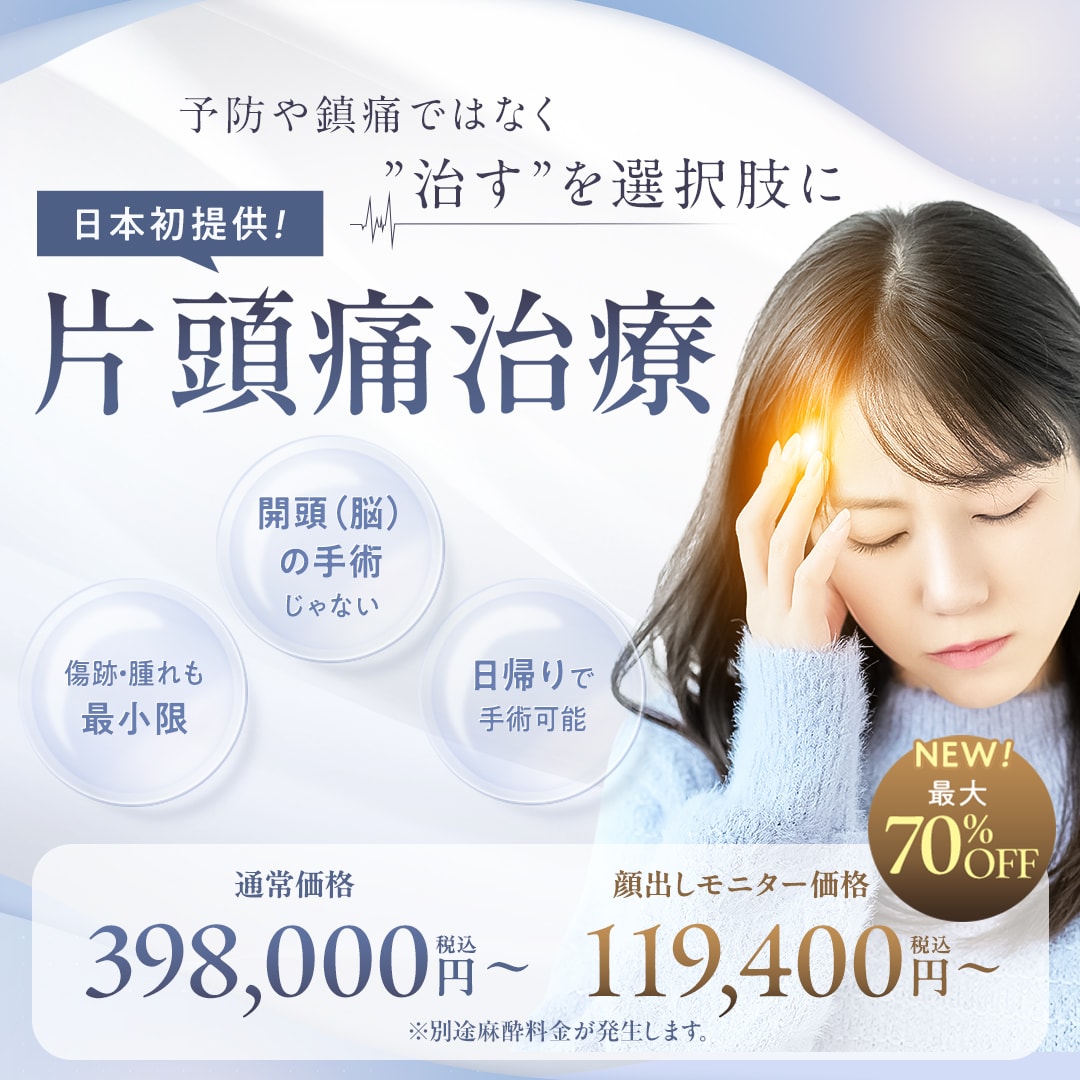 片頭痛治療