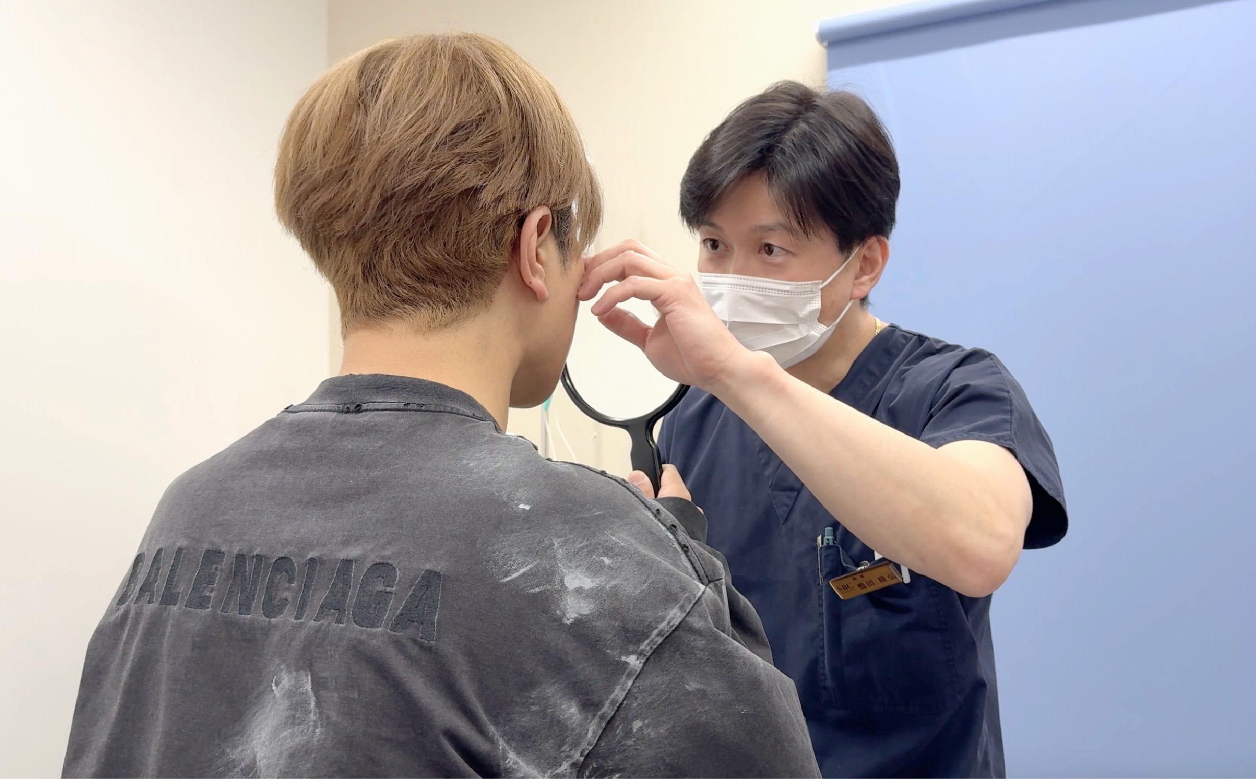 男性のお客様も多いため、気兼ねなく通える環境