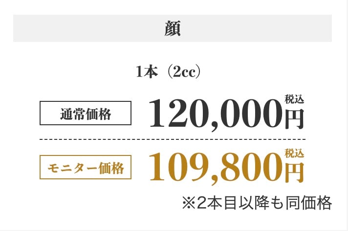 顔1回