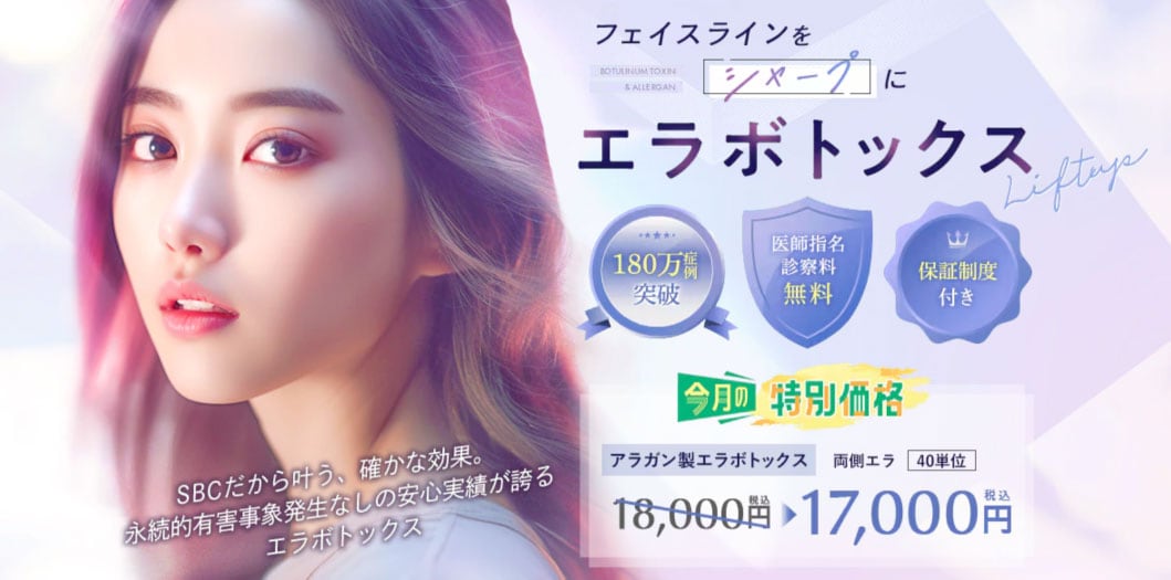 アラガン製エラボトックス