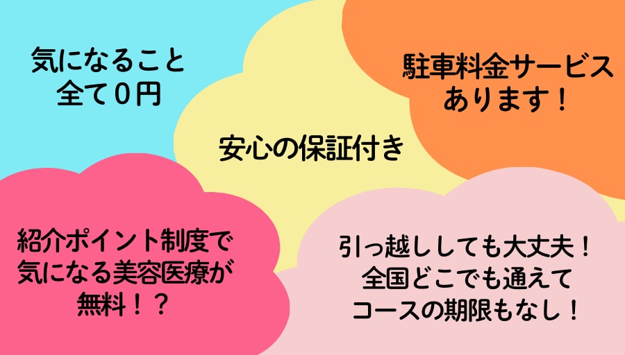 気になること全て0円！
