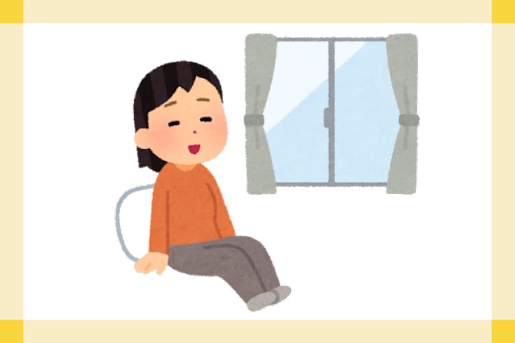 運動や飲酒・長風呂を避ける