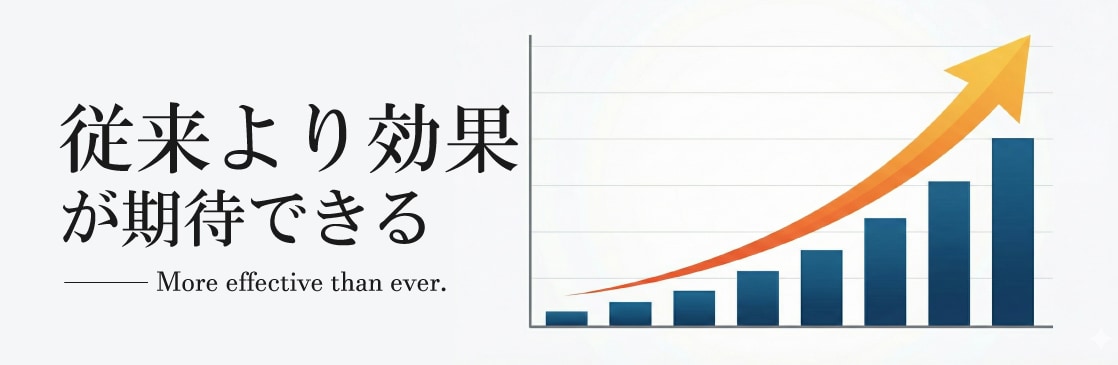 効果が出やすい