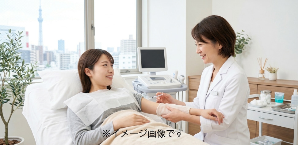 メスを使わないから安心
