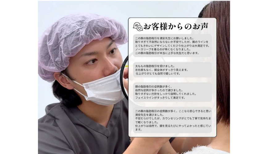 脂肪吸引といえば満安 広医師