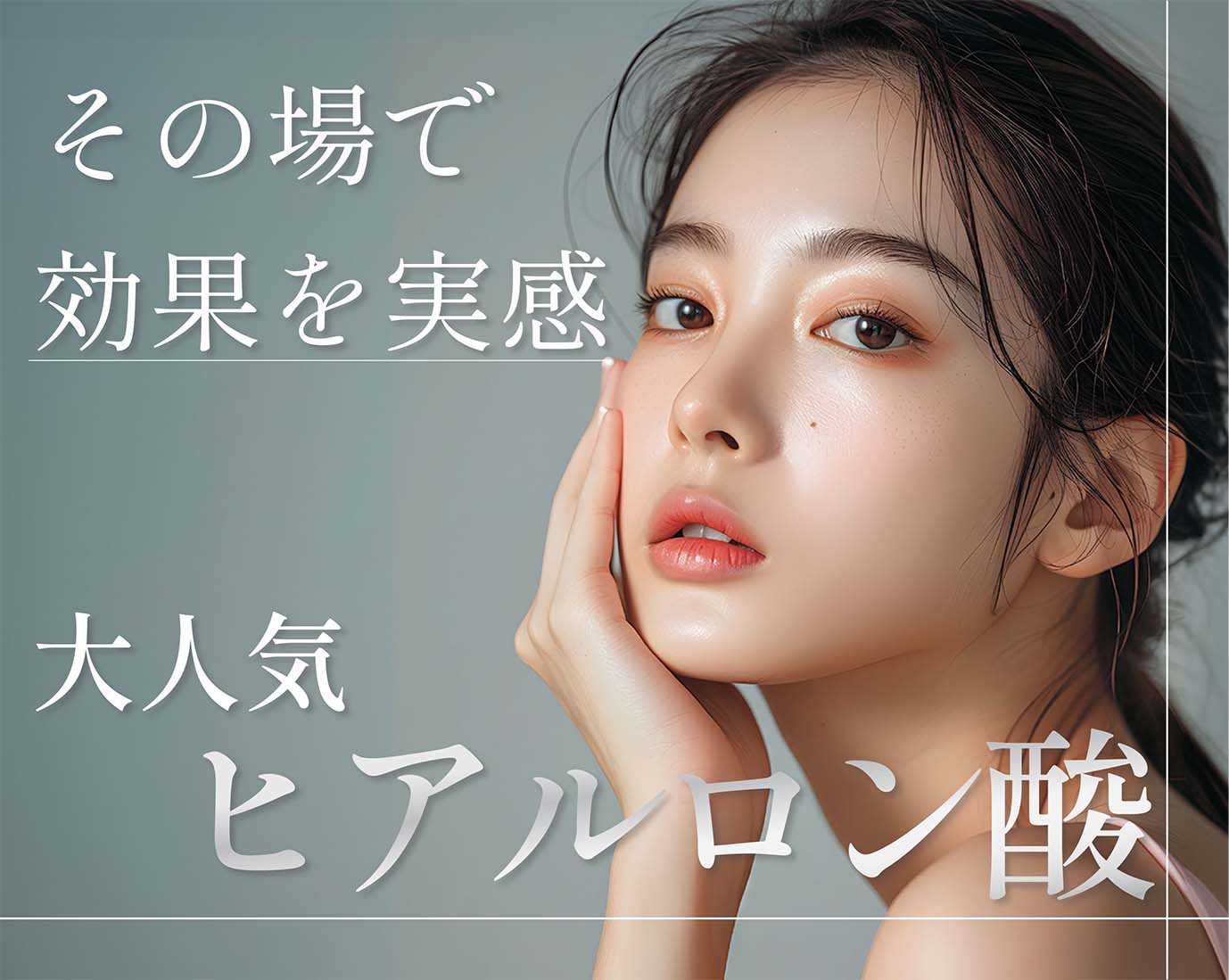 即効果実感！！ヒアルロン酸のすゝめ