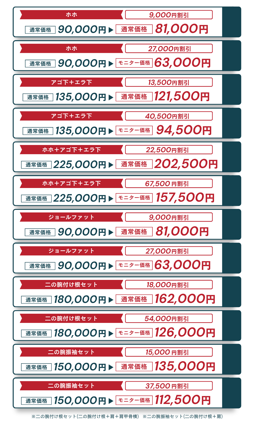 キャンペーン価格