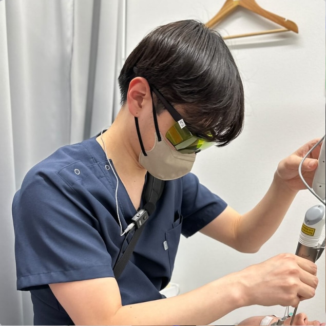 男性スタッフ在籍<br />
