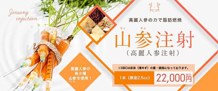 山参（サンサム）×生薬エキス複合体の肥満治療に最適な薬剤！<br />
