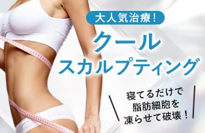 【冷却痩身】脂肪を冷やして脂肪細胞除去