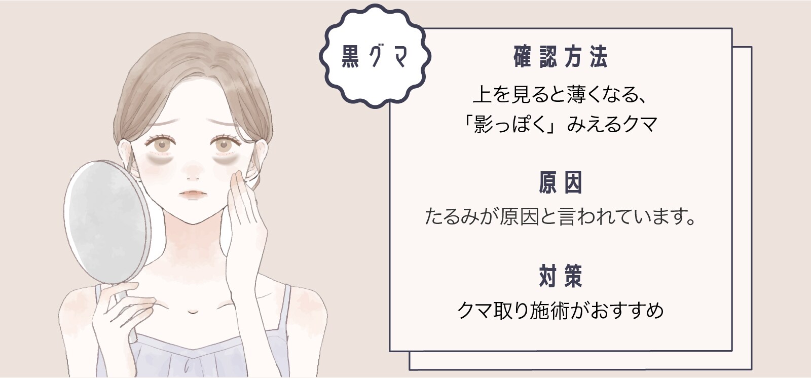 たるみが原因！？