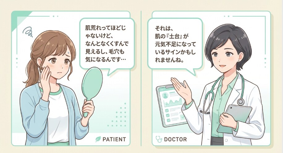 なんとなく肌がくすんできた・・・