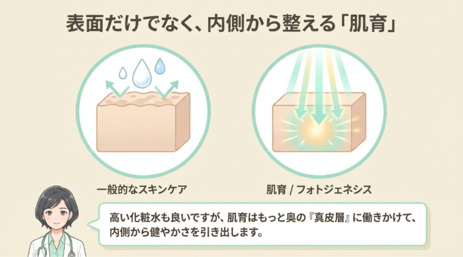 肌の土台から整えるレーザー治療