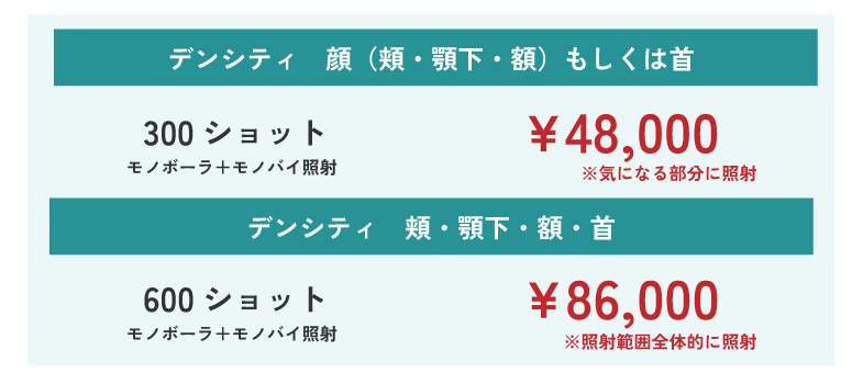 料金表