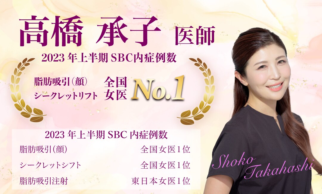 【リアルドクター1位！より女性らしく、より華やかに導く若返りプラン】<br />
-高橋 承子 医師-