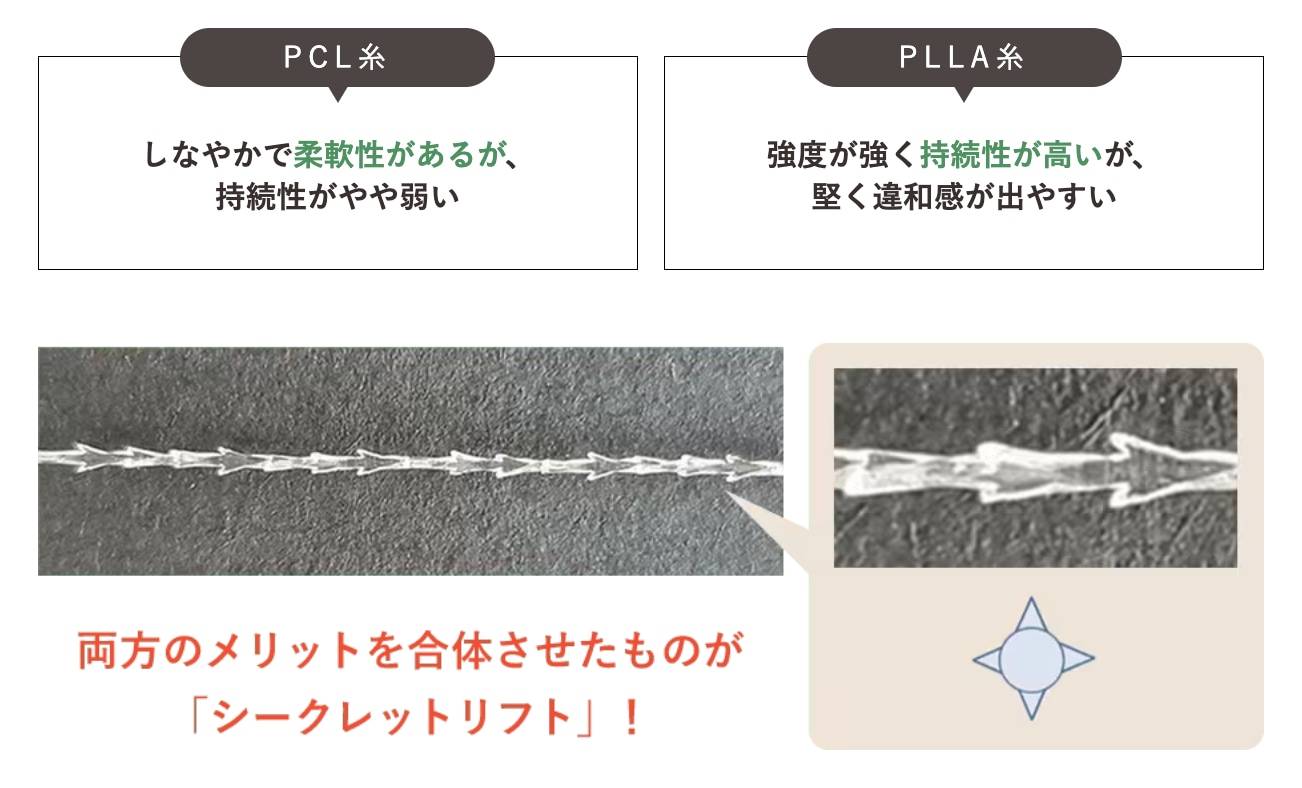 🥇柔軟性と持続性に優れた『シークレットリフト』