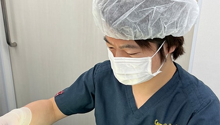 症例数の多い医師を選ぶ