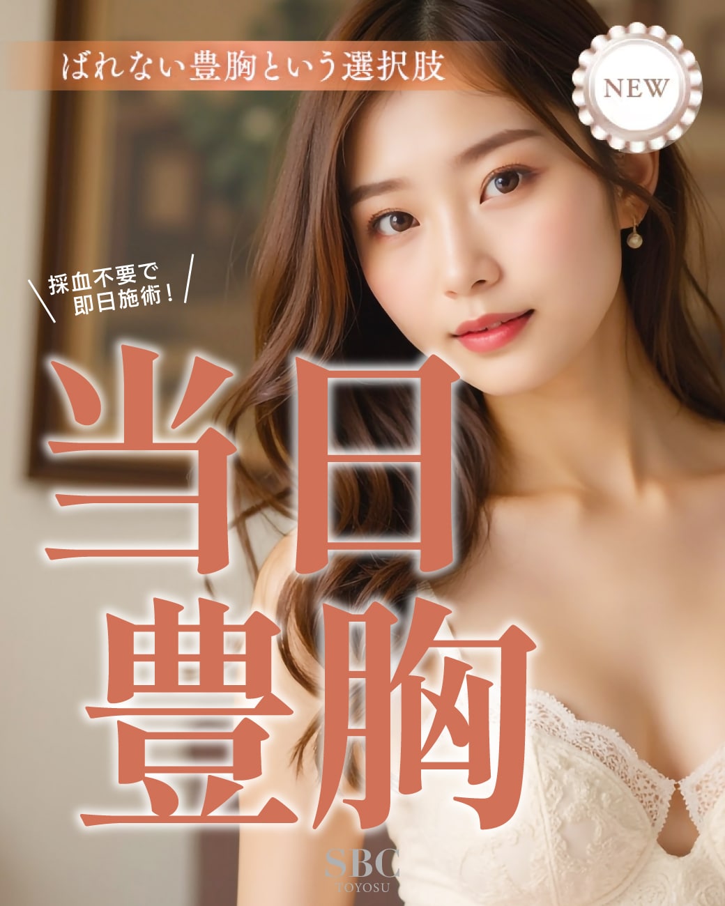 これは革命！採血不要で当日施術可能💓