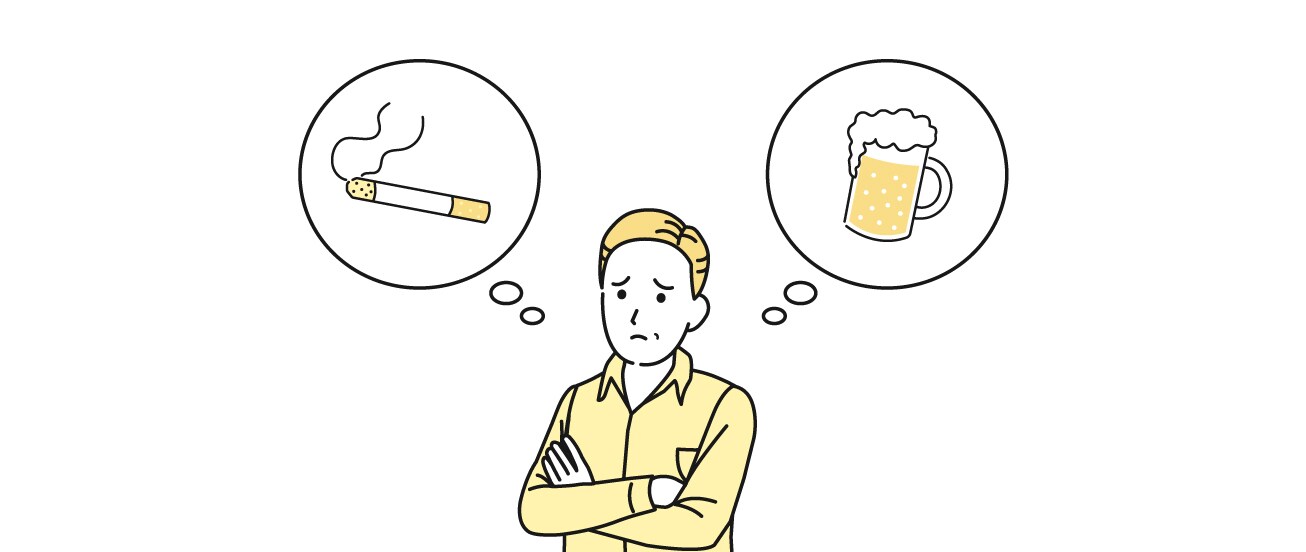 術後は一定期間禁煙＆適度な飲酒を守る🚭🍷