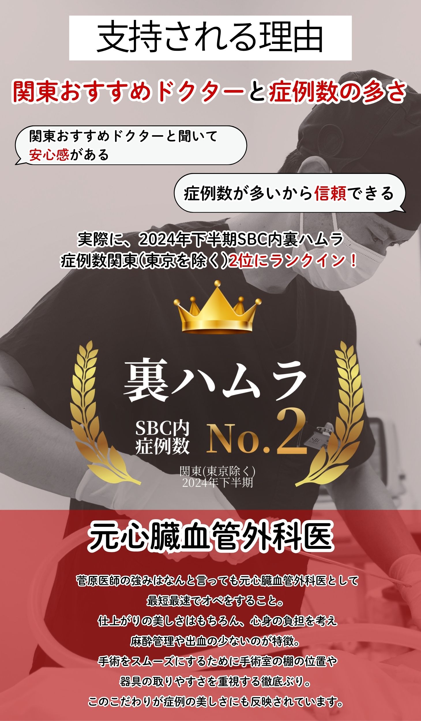 菅原院長が支持される理由